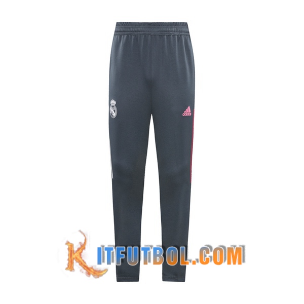 Nueva Pantalones Futbol Real Madrid Gris 20/21