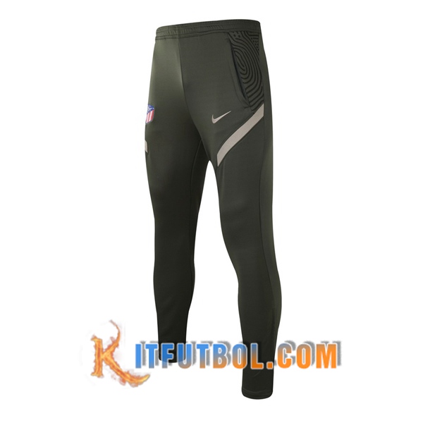 Nueva Pantalones Futbol Atletico Madrid Verde 20/21
