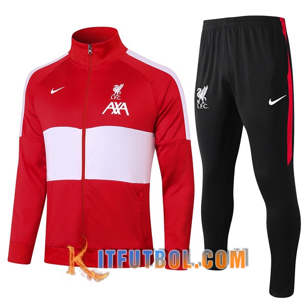 Nueva Chandal Futbol - Chaqueta + Pantalones FC Liverpool Roja 20/21