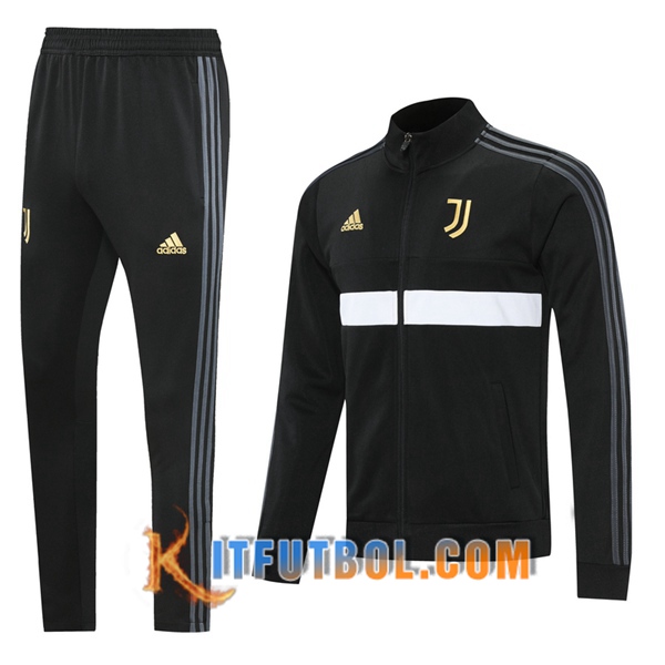 Nueva Chandal Futbol - Chaqueta + Pantalones Juventus Negro 20/21
