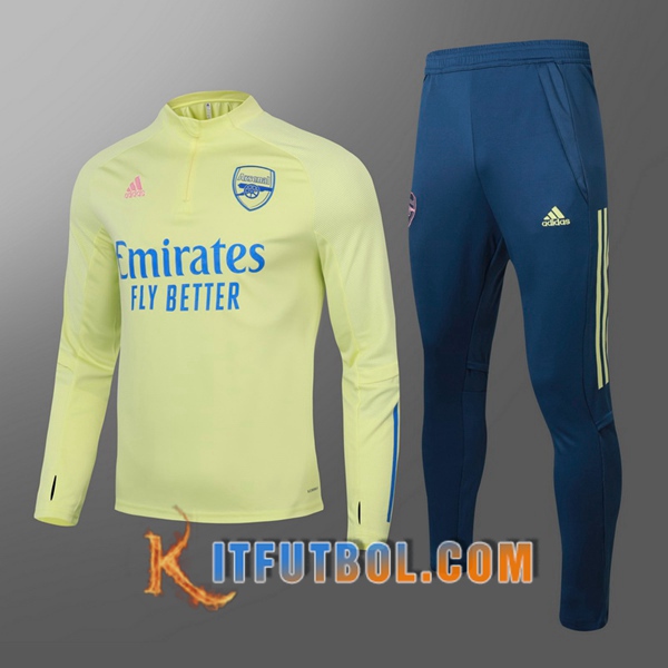 Nueva Chandal Futbol Arsenal Ninos Amarillo 20/21