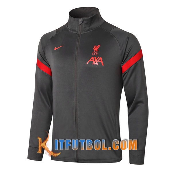 Nueva Chaqueta Futbol FC Liverpool Gris 20/21