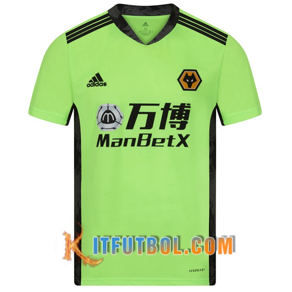 Camisetas Futbol Wolves Portero 20/21