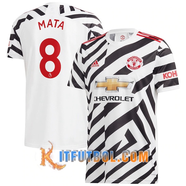 Camisetas Futbol Manchester United (Mata 8) Tercera 20/21