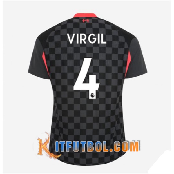 Camisetas Futbol FC Liverpool (VIRGIL 4) Tercera 20/21