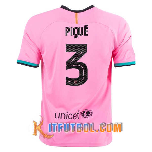 Camisetas Futbol FC Barcelona (PIQUÉ 3) Tercera 20/21