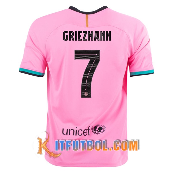 Camisetas Futbol FC Barcelona (GRIEZMANN 7) Tercera 20/21