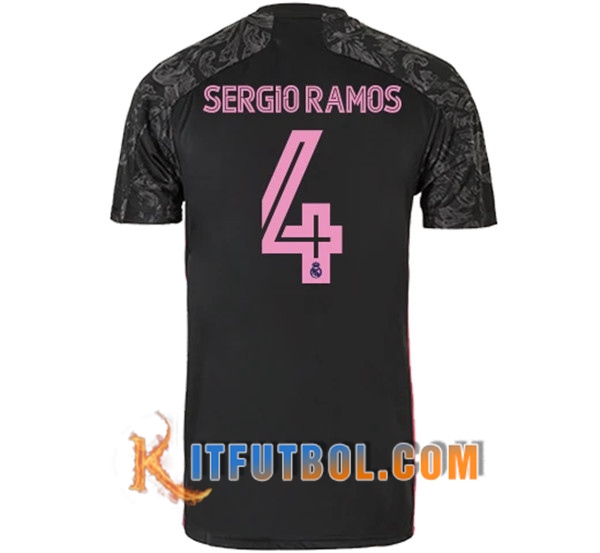 Camisetas Futbol Real Madrid (SERGIO RAMOS 4) Tercera 20/21