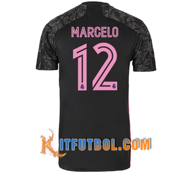 Camisetas Futbol Real Madrid (MARCELO 12) Tercera 20/21