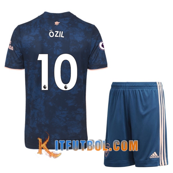 Camisetas Personalizadas Futbol Arsenal (Özil 10) Ninos Tercera 20/21