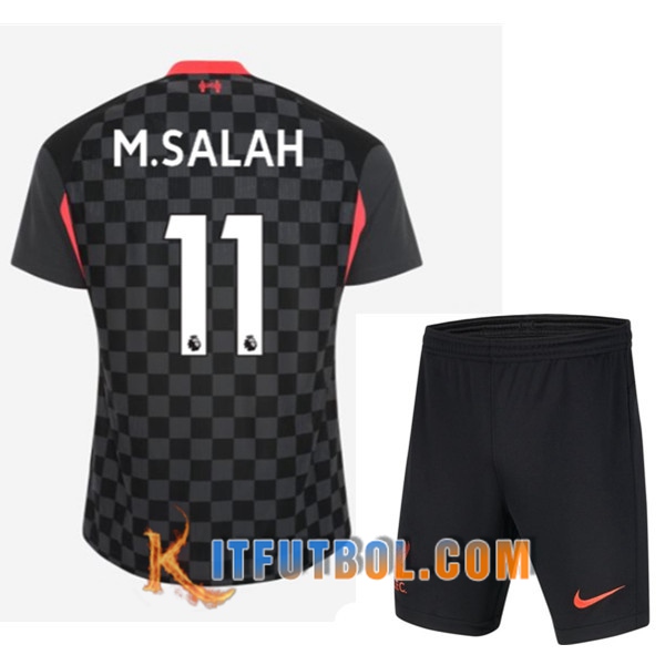 Camisetas Personalizadas Futbol FC Liverpool (M.SALAH 11) Ninos Tercera 20/21