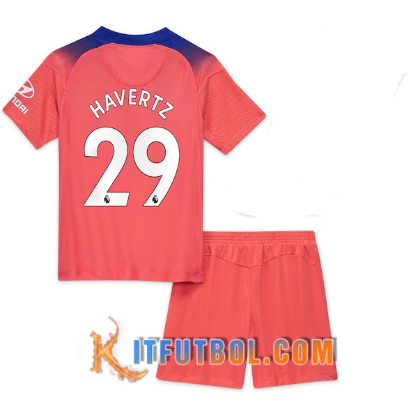 Camisetas Personalizadas Futbol FC Chelsea (HaVerdez 29) Ninos Tercera 20/21