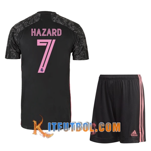 Camisetas Personalizadas Futbol Real Madrid (HAZARD 7) Ninos Tercera 20/21