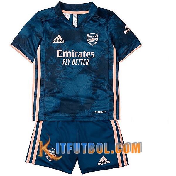 Camisetas Personalizadas Futbol Arsenal Ninos Tercera 20/21