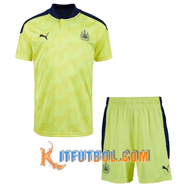 Camisetas Personalizadas Futbol Newcastle Utd Ninos Segunda 20/21