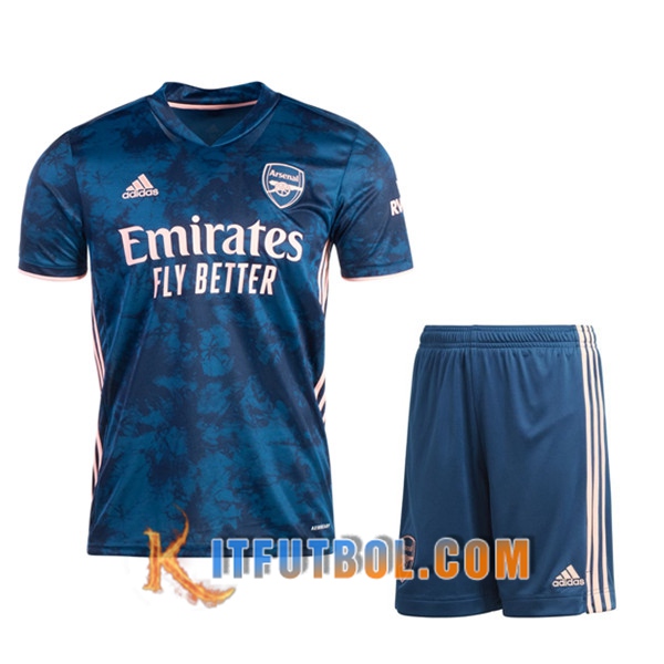 Traje Camisetas Futbol Arsenal Tercera + Cortos 20/21