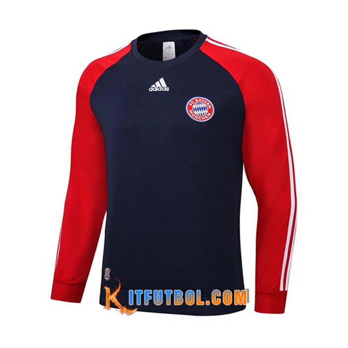 Sudadera De Entrenamiento Bayern Munich Negro/Rojo 2021/2022