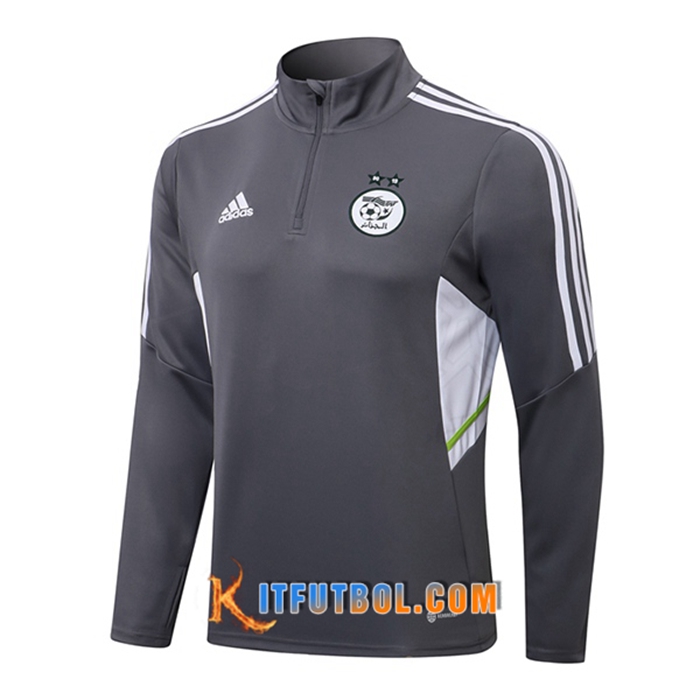 Sudadera De Entrenamiento Argelia Gris /Blancaa 2021/2022
