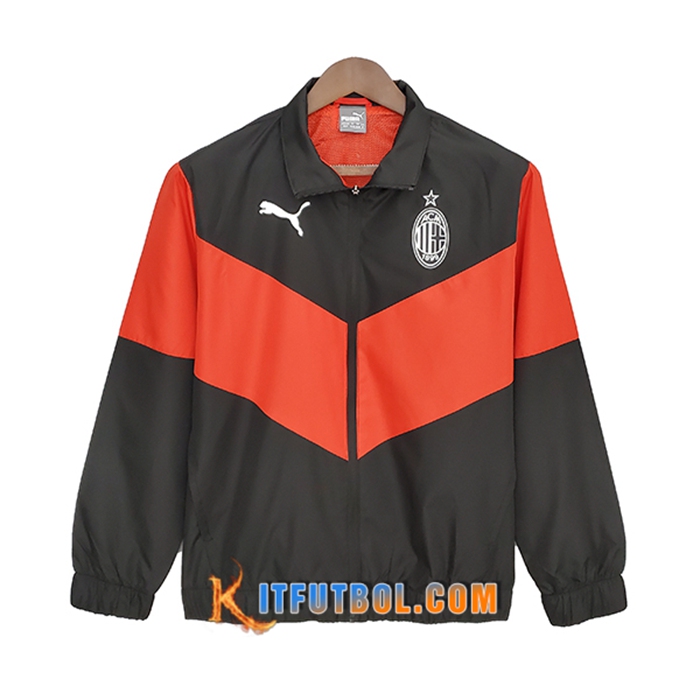 AC Milan Windjacke Rojo/Negro 2021/2022