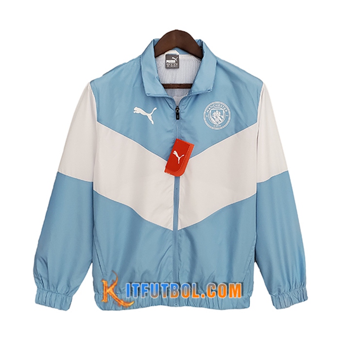 Manchester Windjacke City Amarillo/Blancaa 2021/2022