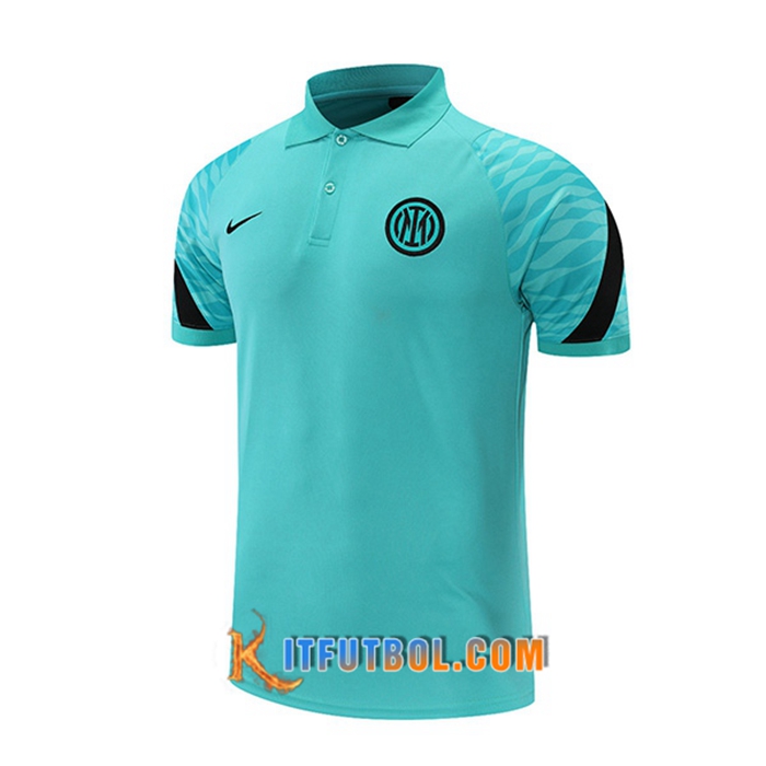 Camiseta Polo Inter Milan Verde/Negro 2021/2022