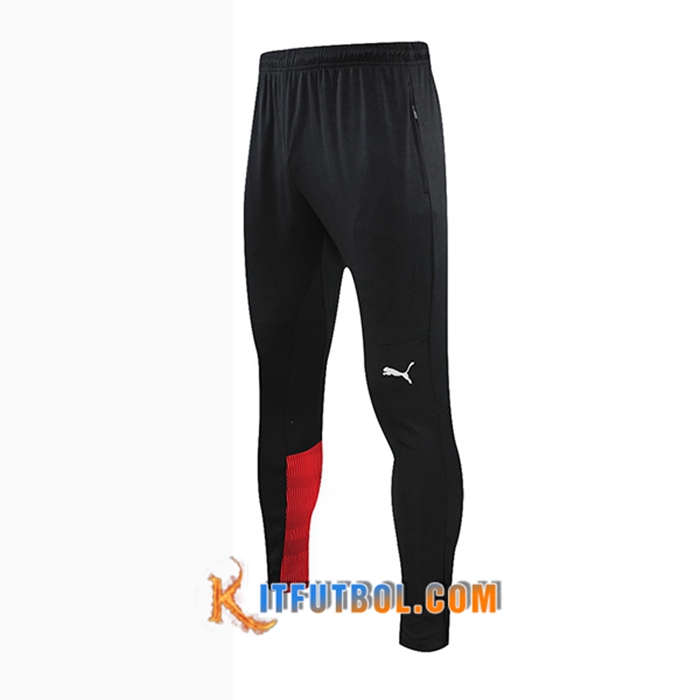 Cortos Futbol Manchester City Negro/Rojo 2021/2022