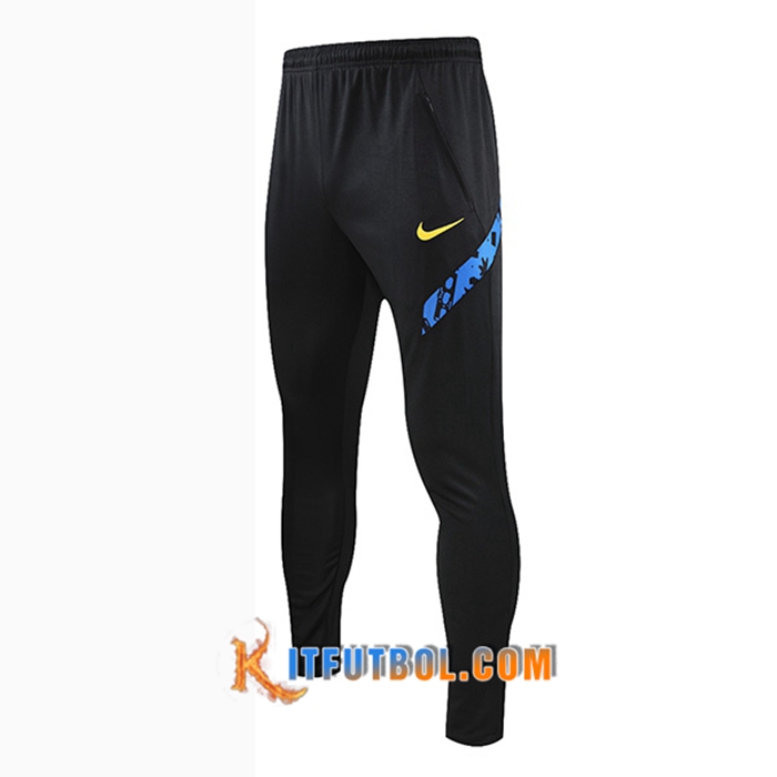 Cortos Futbol FC Barcelona Negro/Azul 2021/2022 -01