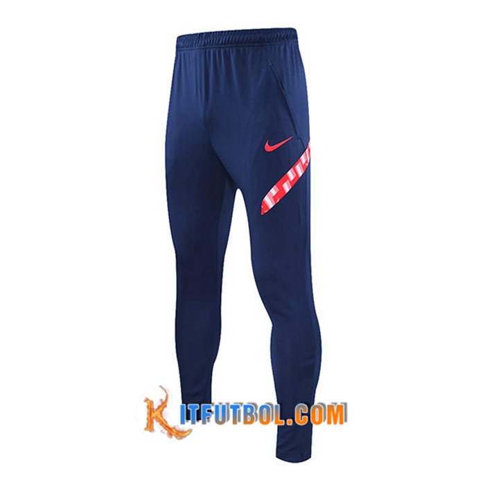 Cortos Futbol Atletico Madrid Azul Marino/Rojo 2021/2022