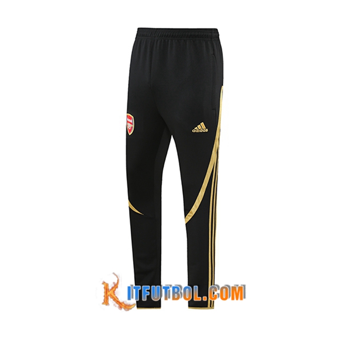 Cortos Futbol FC Arsenal Negro/Amarillo 2021/2022