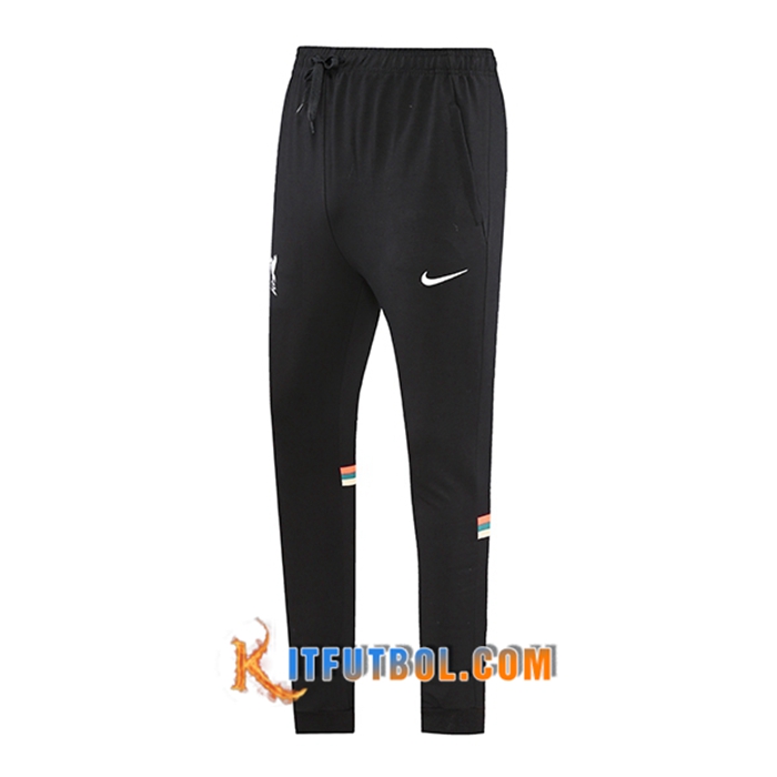 Cortos Futbol FC Liverpool Amarillo/Negro/Verde 2021/2022