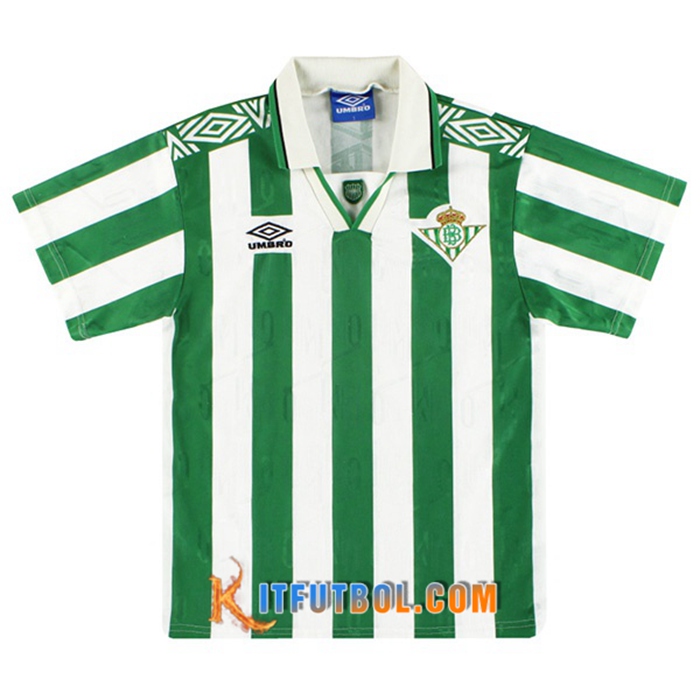 Camiseta Futbol Real Betis Retro Titular 1994/1995