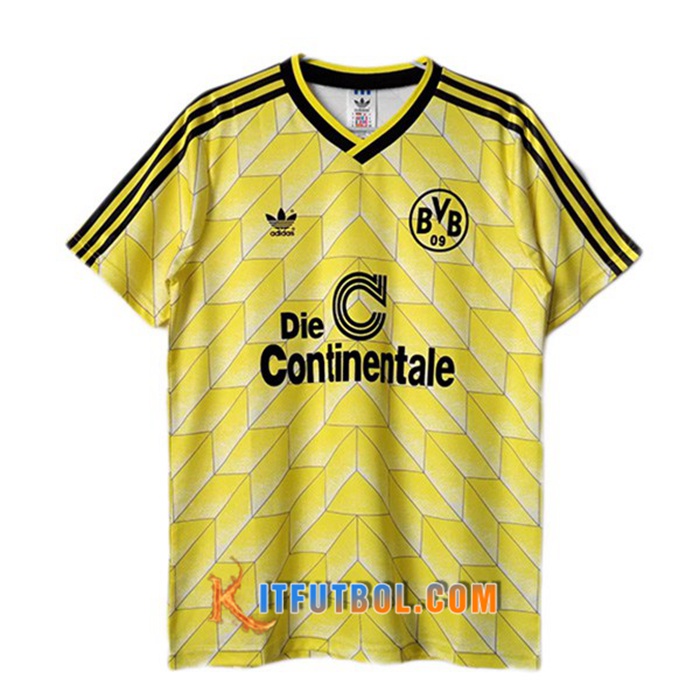 Camiseta Futbol Dortmund BVB Retro Titular 1988
