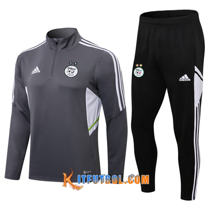 Chandal Equipos De Futbol Argelia Gris /Blancaa 2021/2022