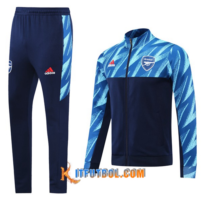 Chandal Equipos De Futbol - Chaqueta FC Arsenal Azul Marino/Azul 2021/2022