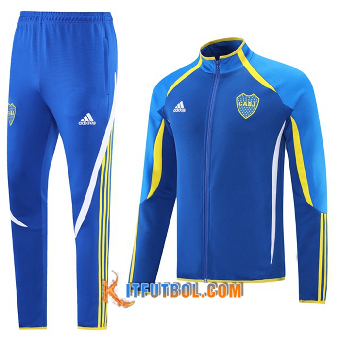 Chandal Equipos De Futbol - Chaqueta Boca Juniors Azul/Amarillo 2021/2022