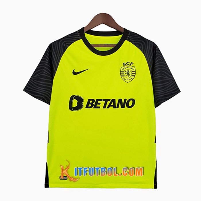 Camiseta Futbol Sporting Lisbon Alternativo 2021/2022