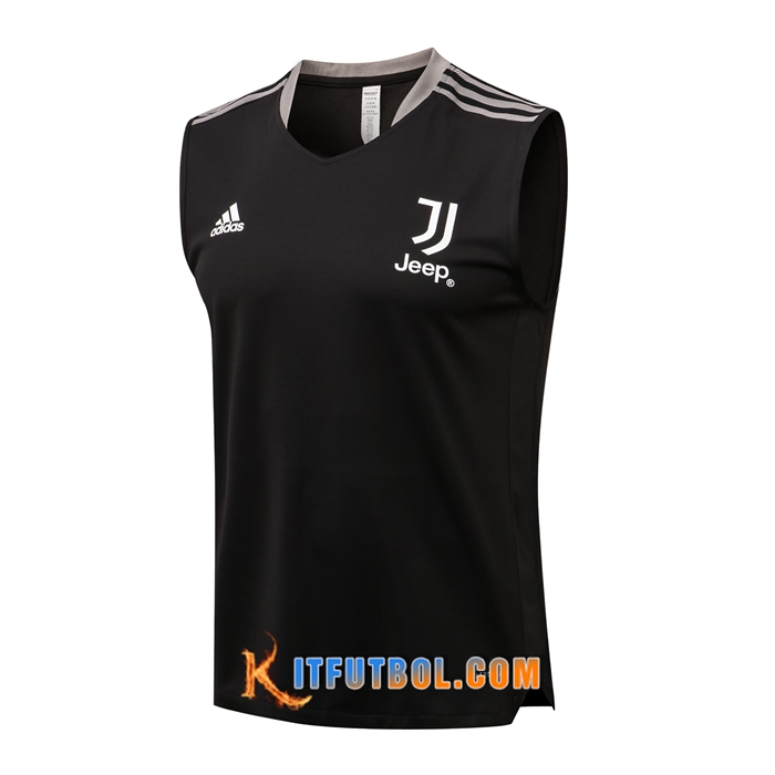 Camiseta sin mangas Juventus Negro 2021/2022