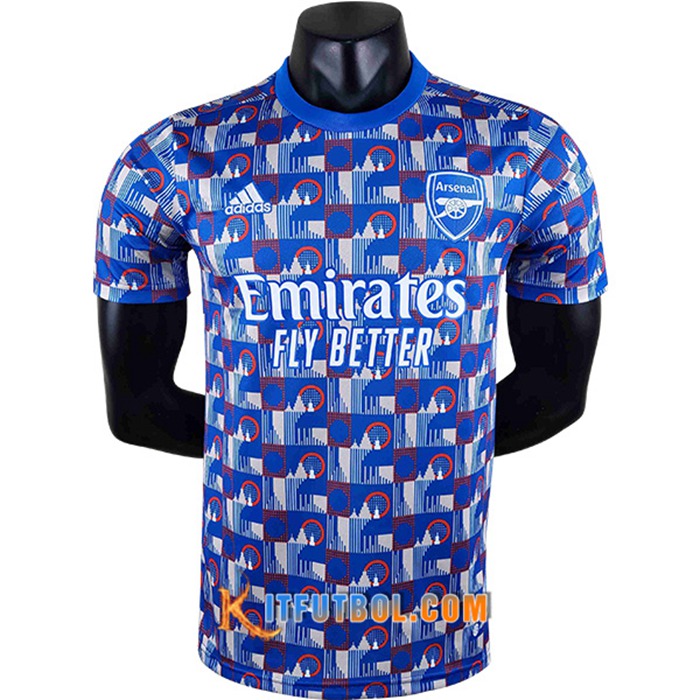 Camiseta Entrenamiento Arsenal Azul 2022/2023