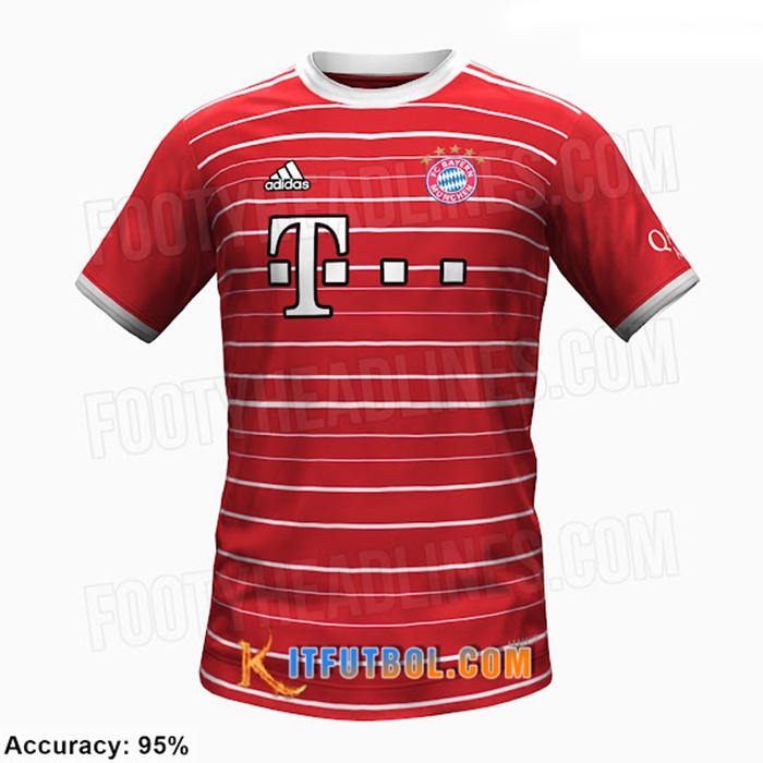Camisetas De Futbol Bayern Munich Titular Leaked Versio 2022/2023
