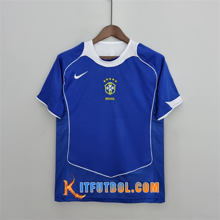 Camiseta Futbol Brasil Retro Alternativo 2004/2006