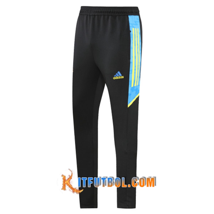 Pantalon Entrenamiento Manchester United Azul/Negro 2022/2023