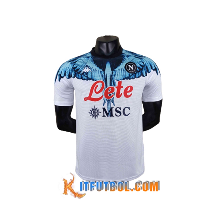 Camiseta Futbol SSC Napoli Blanca Special Version 2021/2022