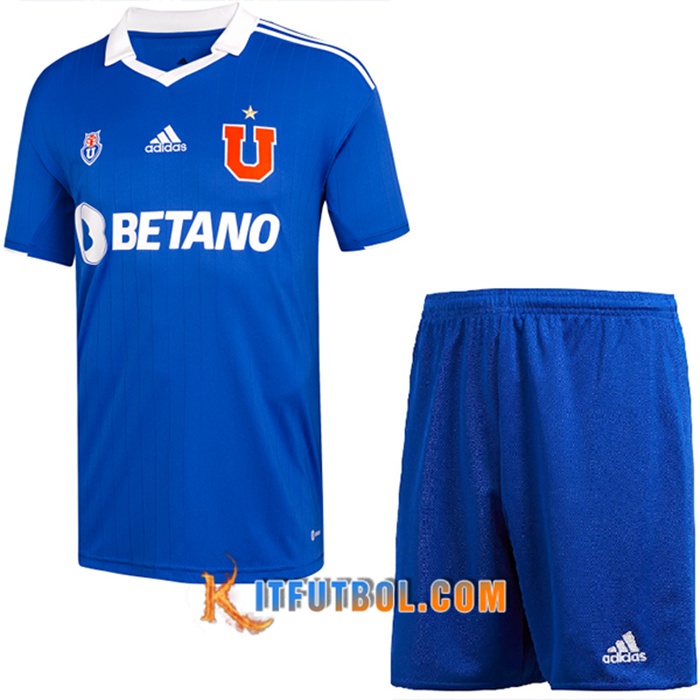 Camiseta Futbol Universidad De Chile Ninos Titular 2022/2023
