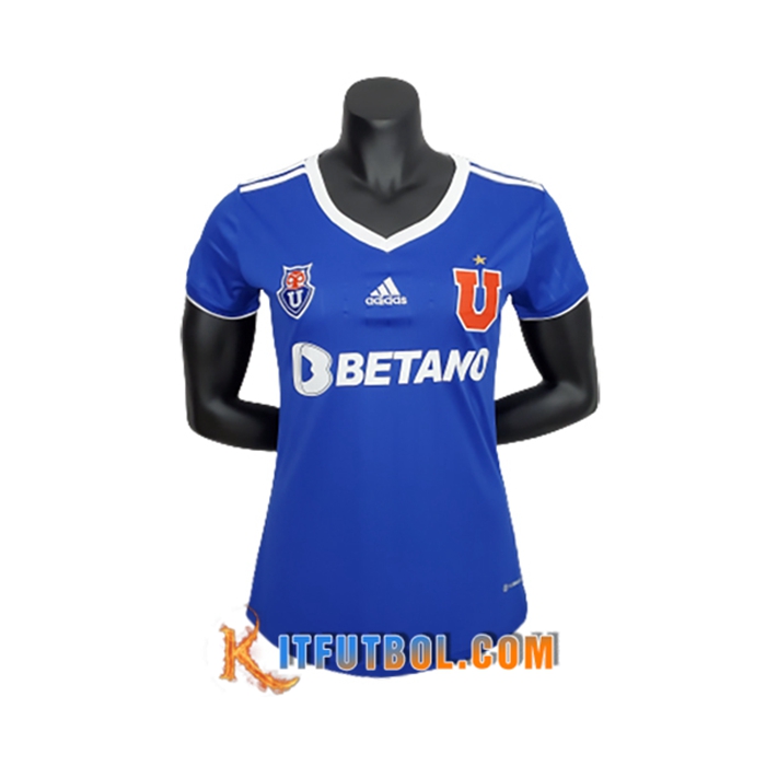 Camiseta Futbol Universidad de Chile Mujer Titular 2022/2023
