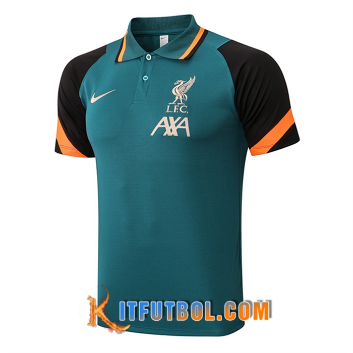 Camiseta Polo FC Liverpool Verde 2022/2023