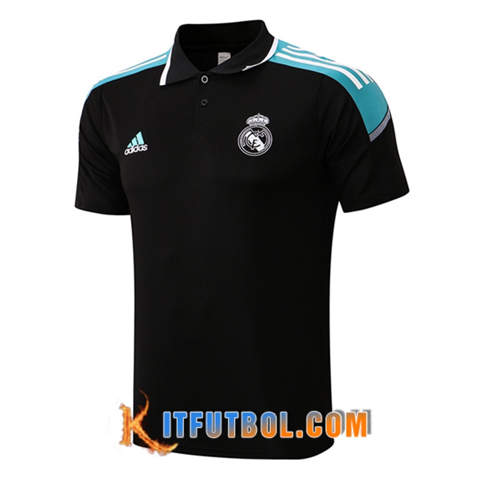 Camiseta Polo Real Madrid Negro 2022/2023