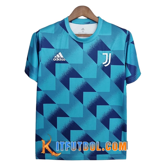 Camiseta Entrenamiento Juventus Azul Geometric Pattern 2022/2023
