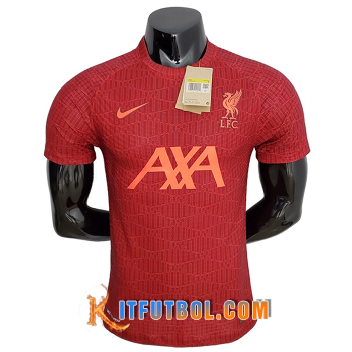 Camiseta Entrenamiento FC Liverpool Rojo 2022/2023