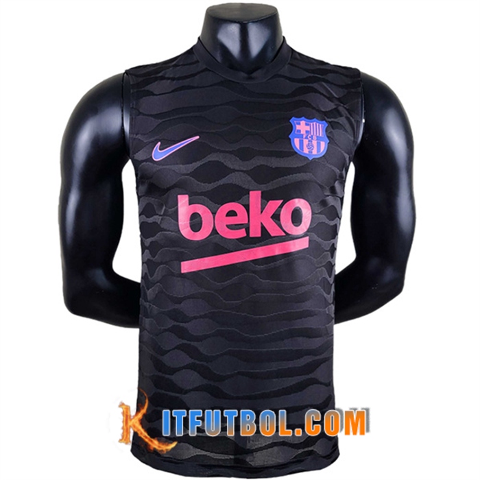 Camiseta Entrenamiento sin mangas FC Barcelona Negro 2022/2023