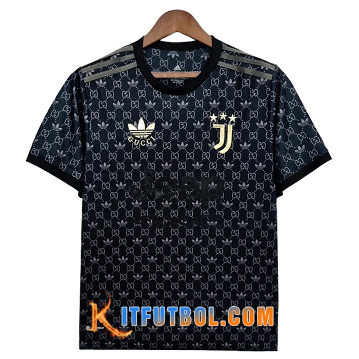 Camiseta Entrenamiento Juventus GUCC Negro 2022/2023